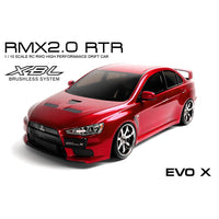 MST 533710R RMX 2.0 RTR Mitsubishi EVO X RWD 1/10 Brushless 2.4GHz (Red)