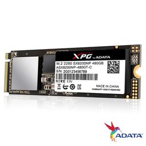ADATA XPG SX8200 480G M.2 2280 PCIe SSD