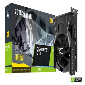 ZOTAC   GTX   1650   OC   4GB   GDDR6  顯示卡(ZT - T16520F - 10L) GFX Graphics Card