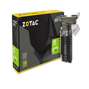 ZOTAC   GT710   1GB   DDR3  顯示卡(ZT - 71301 - 20L) GFX Graphics Card