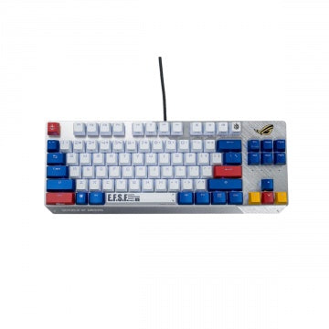 ROG SCOPE TKL GD 電競鍵盤-中文鍵帽青軸