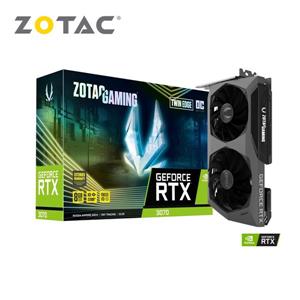 ZOTAC   RTX   3070   Twin   Edge   OC   8G   GDDR6顯示卡(ZT - A30700H - 10P) GFX Graphics Card