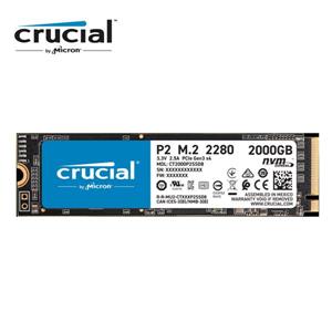 Micron   Crucial   P2   2TB  (  PCIe   M . 2  )  SSD
