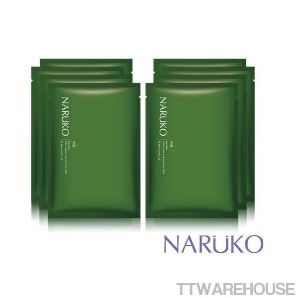 NARUKO Tea Tree Shine Control & Blemish Clear Mask (8pcs/Box)
