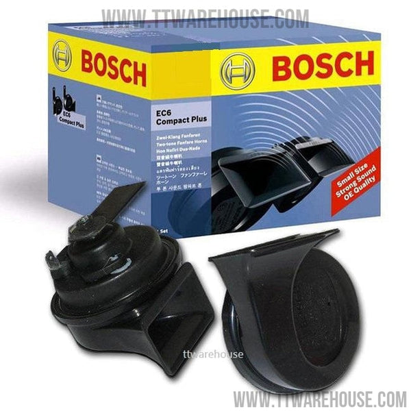 BOSCH EC6 Compact Plus Two-Tone Fanfare Horns 12V 400/500HZ 110DB
