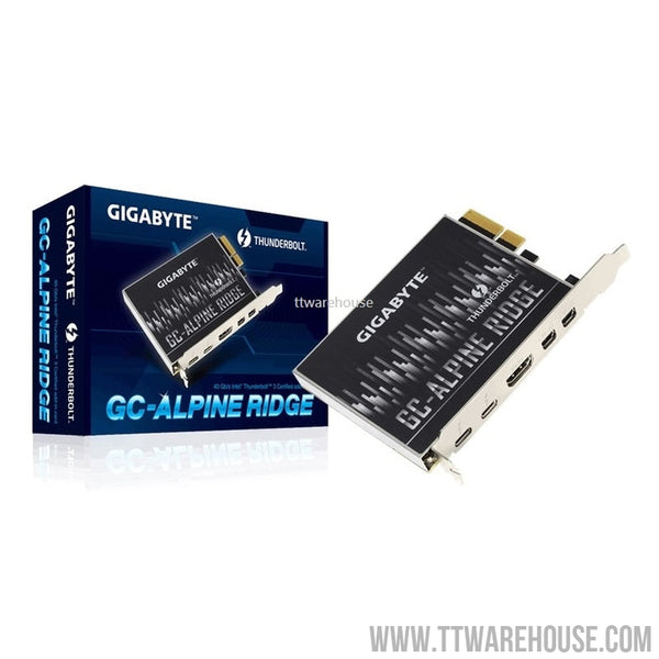 GIGABYTE GC-ALPINE RIDGE Rev 2.0 Thunderbolt3 TBT3 PCI-E Expansion Card