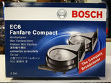 BOSCH EC6 Compact Plus Two-Tone Fanfare Horns 12V 400/500HZ 110DB
