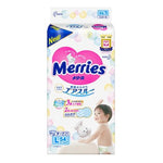 Merries Super Premium Diaper Size L 216 Counts