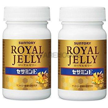 SUNTORY Royal Jelly + Sesamin E Anti-Aging JAPAN (120 Tablets Per Bottle)