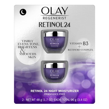 Olay Retinol 24 Night Cream 48G X 2 Pack