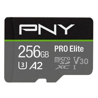 PNY PRO Elite 256GB microSDXC Card with SD Adapter