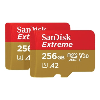SanDisk Extreme microSDXC 256G 2PK