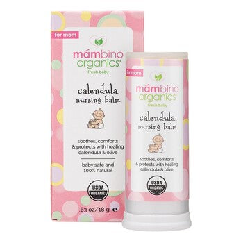 Mambino Calendula Nursing Balm, Calendula + Olive 18G X 2Pack