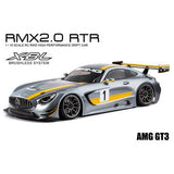 MST 533715 RMX 2.0 1/10 2WD Brushless RTR Drift Car w/AMG GT3 Body (Silver)