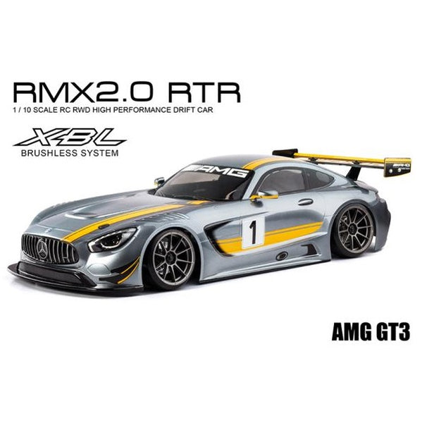 MST 533715 RMX 2.0 1/10 2WD Brushless RTR Drift Car w/AMG GT3 Body (Silver)