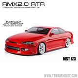MST 533807R RMX 2.0 1/10 RWD RTR BRUSHLESS RC Drift Car JZ3 Red Body