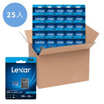 Lexar High-Performance 633x 256GB microSDXC Card with SD Card Adapter*25PK