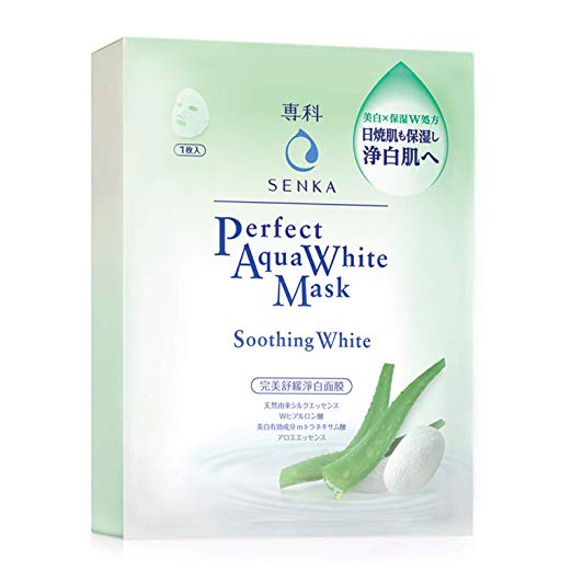 Senka Aqua White Mask Soothing White (7PCS)