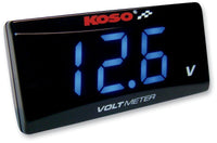 KOSO LED Display Super Slim Voltmeter Volt Meter ( 8V to 18V )
