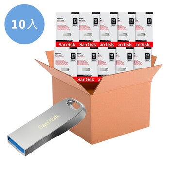 SanDisk Ultra Luxe 32GB USB Drive 10 Pack