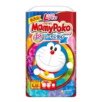 Mamy Poko Pants L Size 132 Counts-Doraemon