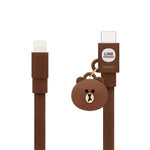 (LINE FRIENDS) 熊大 Type-c to Lightning 傳輸線