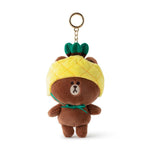 (LINE FRIENDS) 熊大 玩偶吊飾（FRUITY系列）