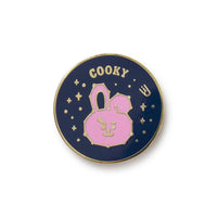 (LINE FRIENDS) BT21 COOKY 金屬徽章2（UNIVERSTAR系列）