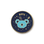 (LINE FRIENDS) BT21 KOYA 金屬徽章2（UNIVERSTAR系列）