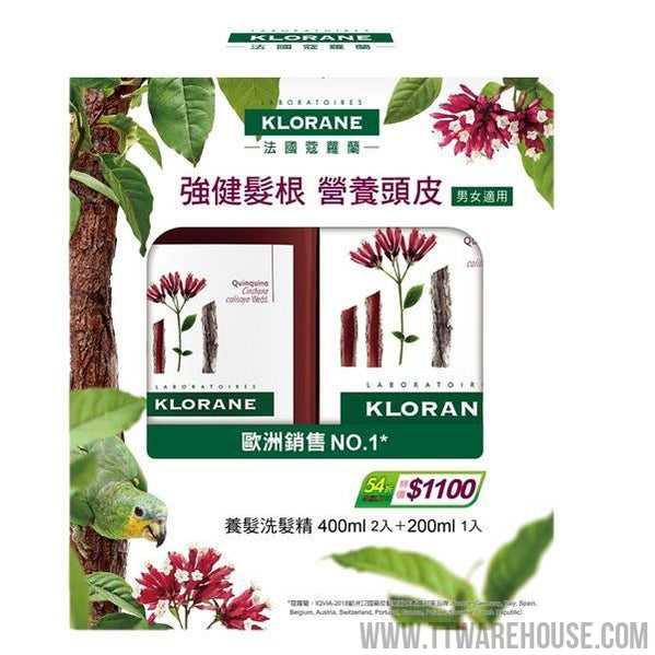KLORANE 蔻蘿蘭明星養髮禮盒組