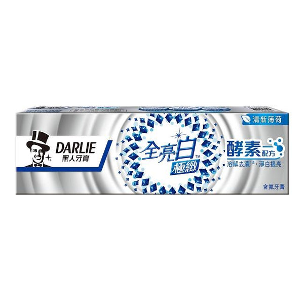 Darlie 黑人 全亮白極緻酵素清新薄荷牙膏120g Toothpaste