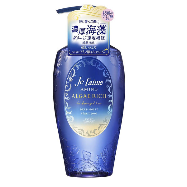 日本高絲 爵戀海藻氨基酸洗髮精深層潤澤500ml