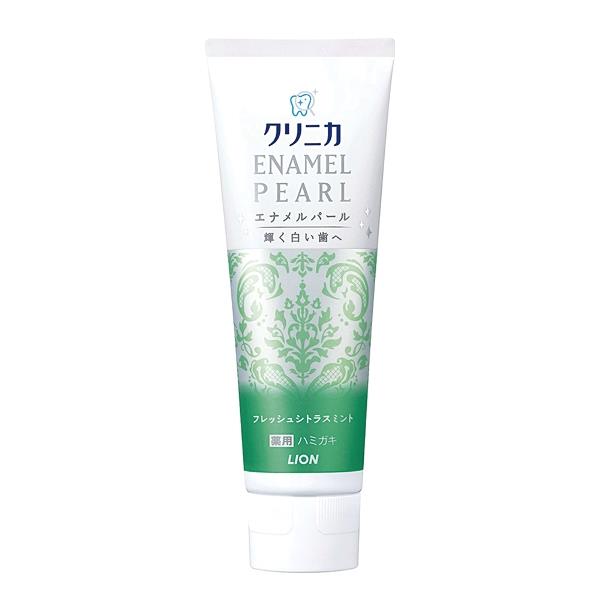 日本獅王 固齒佳酵素亮白牙膏柑橘薄荷130g Toothpaste