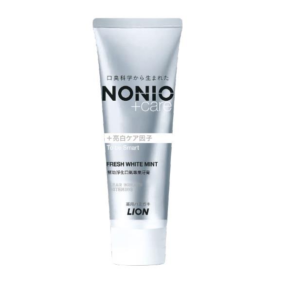 日本獅王 NONIO終結口氣牙膏 晶燦亮白 130g Toothpaste