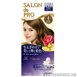 DARIYA Salon de Pro The Cream Hair Color for Gray Hair (#4 Light Brown)