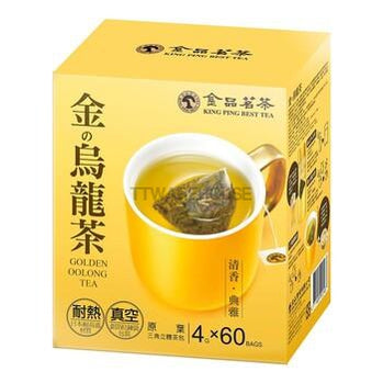 King Ping Golden Oolong Tea  Tea Bags 4g X 60 Bags