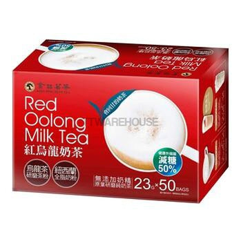 King Ping Red Oolong Reduced Sugar Milk Tea 23gX50Bags