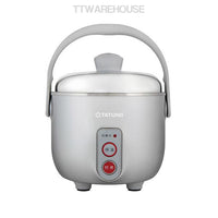 TATUNG 大同 In-Direct Heating Rice Cooker  3人份超美型小電鍋-酷炫銀河灰 (TAC-03D-NS) 100V~120V US PLUGS