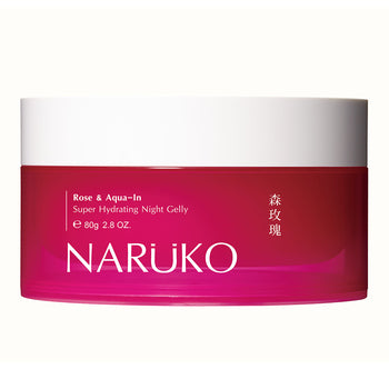 NARUKO Rose & Botanic HA Aqua Cubic Night Gelly EX 80g