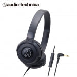 audio-technica ATH-S100iS 智慧型手機用攜帶式耳機-黑 Heaset / Headphone
