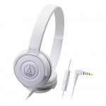 audio-technica ATH-S100iS 耳罩式耳麥 白 Heaset / Headphone