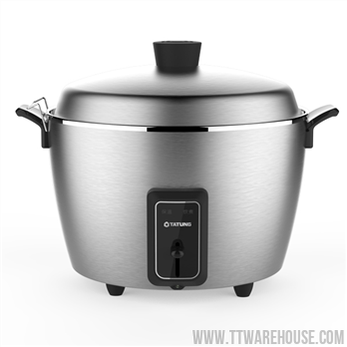 TATUNG TAC-11F-M 10-CUP 304 Stainless Indirect Heat Rice Cooker 110V US