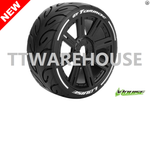 (4 PCS) Louise RC 1/8 GT Tarmac (Belted) #L-T3285SB