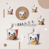 UNI-PRESIDENT Instant Noodles in Cup (12 Cups) Select Flavor 來一客 鮮蝦魚板風味麵 (6碗) + 來一客 杯麵 川辣牛肉風味 (6碗)