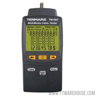 Tenmars TM-903 Multimedia LAN cable Tester