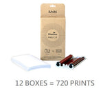 (12 BOXES) Hiti Prinhome P461 P461C - Photo Paper and Catridge- 60pcs