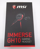 MSI IMMERSE GH10 GAMING HEADSET 3.5mm jack
