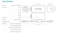INNERGIE 60C PowerGear USB-C Laptop Adapter Int'l 60W Ultra Compact Travel Plug