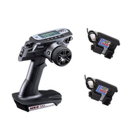 Sanwa MX-6 MX6 (3-Ch) 2.4GHz Radio System + RX-391W Receiver x 2 Pcs