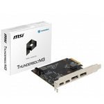 MSI ThunderboltM3 PCI-E 3.0 x4 Add-on Card for 2 x Thunderbolt 3 USB-C Ports